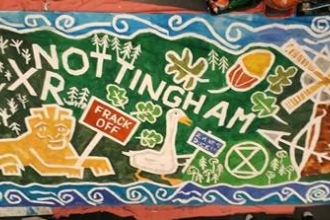 Extinction Rebellion Nottingham Banner