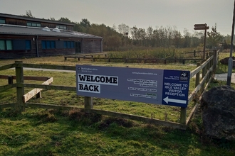 Idle Valley welcome back sign