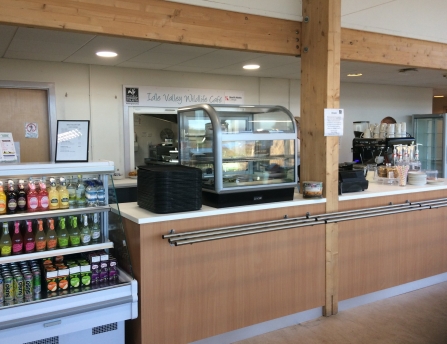New servery at Idle Valley cafe