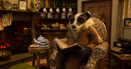 Badger from The Wind in the Willows voiced by Stephen Fry