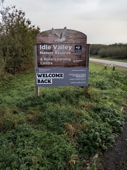 Idle Valley NR sign