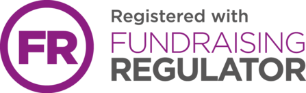Registered with Fundraising Regulator logo