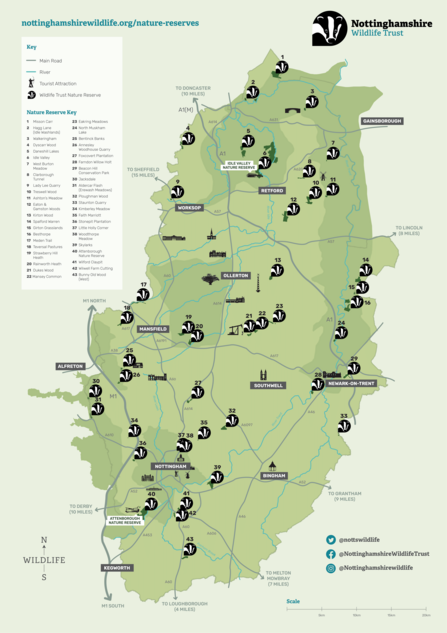 Nature Reserves Map Feb 2013