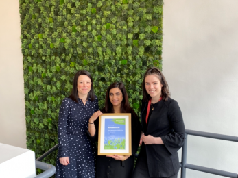 Business certificate presentation to Albumedix April 2020