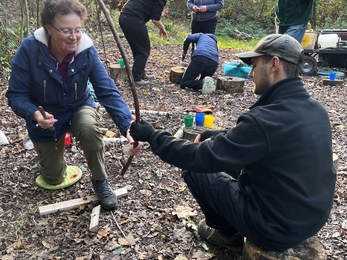 Bushcraft activities 