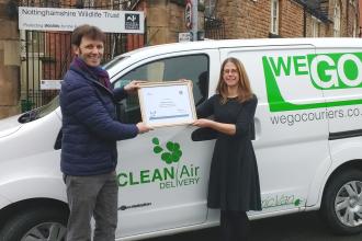 WEGO carbon neutral couriers and Wildlife Guardians launch Jan 2018
