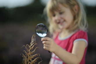 Child Magnifying glass