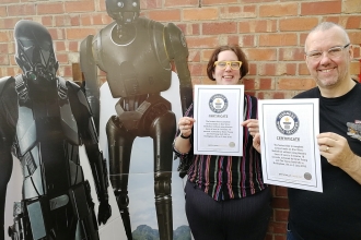 Guinness World Record certificates 