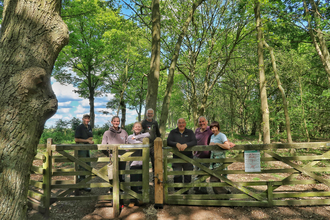 Conservation Volunteers at Fox Covert Plantation