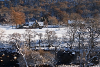 Cottage in Elan Valley in Wales