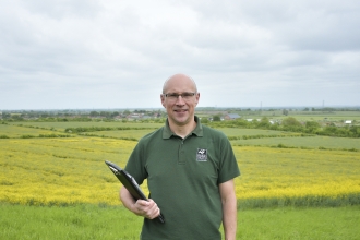 Gary Cragg, Badger Edge Vaccination Scheme Project Manager