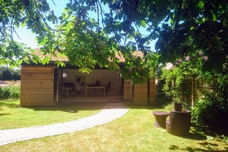 ACE garden office with sedum roof