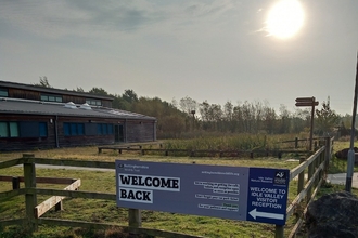 Idle Valley welcome back sign