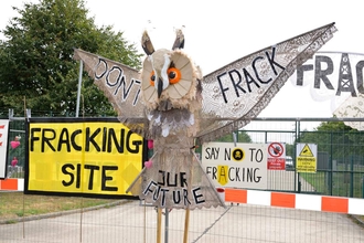 Don't Frack Our Future Owl