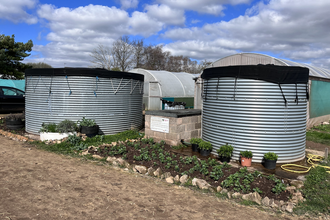 Rainwater collection containers