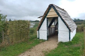 Anglo-saxon inspired bird hide