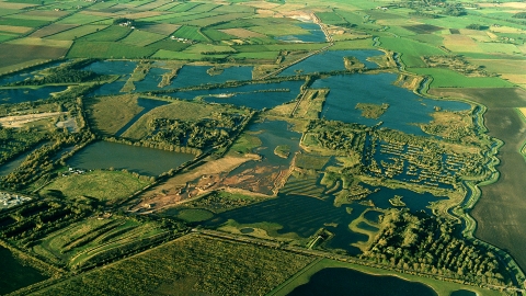 Idle Valley Aerial view