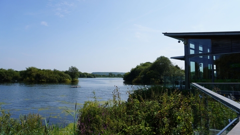 View from Attenborough Nature Centre