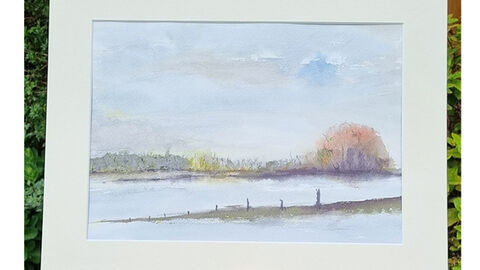 Painting of nature reserve