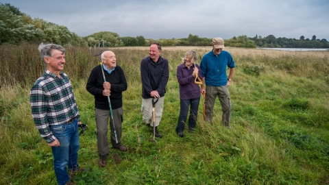 Volunteering on a reserve