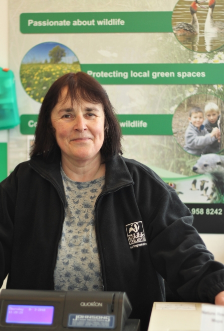 Annette reception volunteer