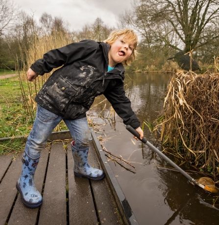 Pond dipping child cpt A Johnson