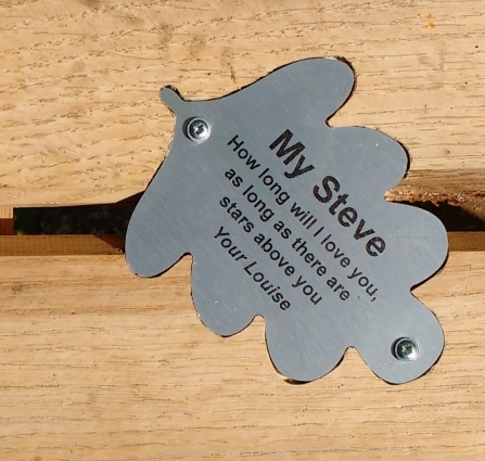 Memorial Leaf Attenborough Nature Centre