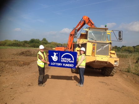 Notts WT Skylarks excavations cpt S Rees - HLF