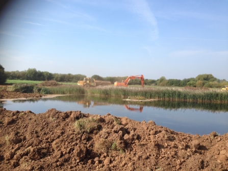 Notts WT Skylarks excavations cpt S Rees -HLF