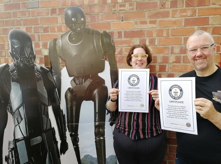 Guinness World Record certificates