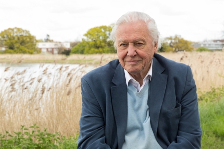 Sir David Attenborough at Woodberry Wetlands