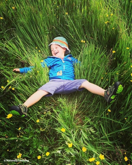 30 Days wild boy in grass