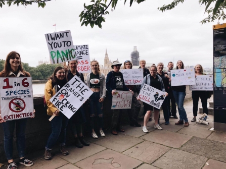 Team Nottingham at #TheTimeIsNow Mass Lobby