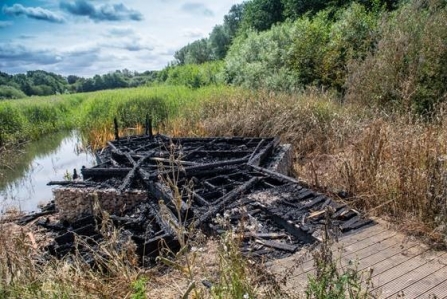 Skylarks Sensory Hide Fire