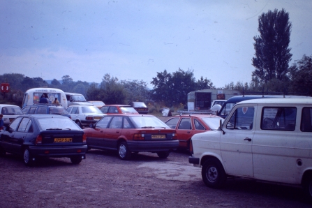 Old car park at Attenborough Nature Reserve