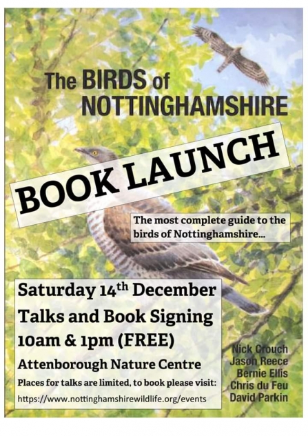 The Birds of Nottinghamshire book launch