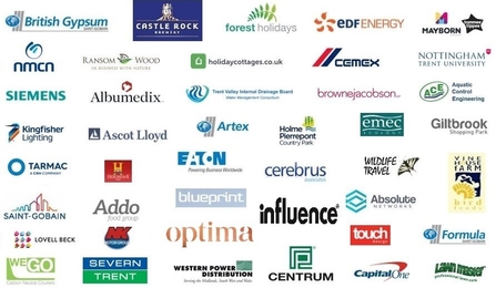 Business supporter logos