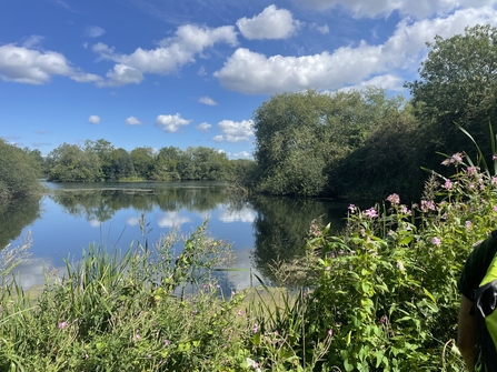 Lake at Attenborough Nature Reserve