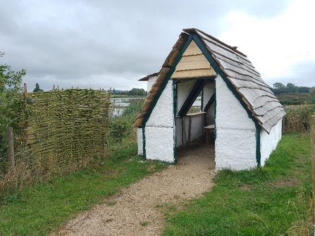 Anglo-saxon inspired bird hide
