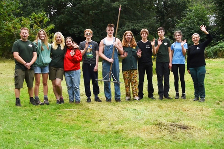 Keeping It Wild group photo in meadow