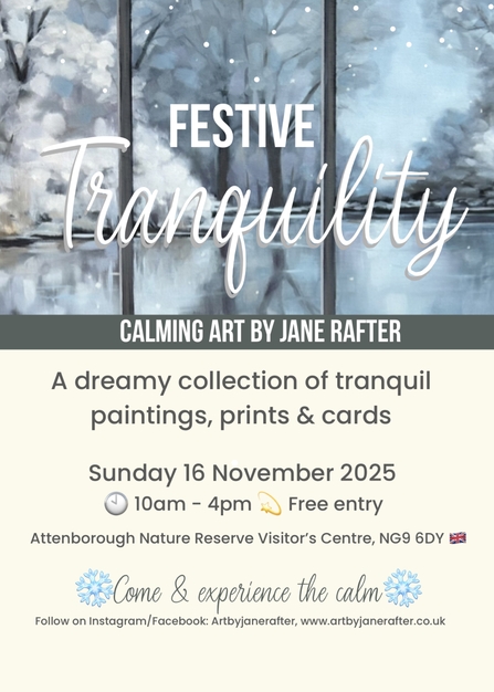 Festive Tranquility, Calming Art by Jane Rafter