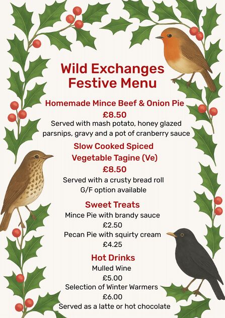 Wild Exchanges Festive Menu image