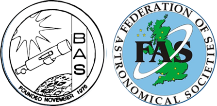 Bassetlaw Astronomical Society and Federation of Astronomical Societies logos