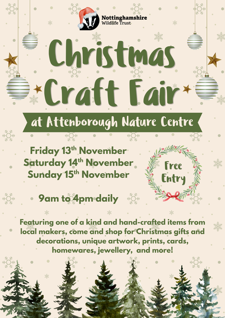 christmas craft fair poster