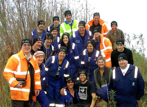 EDF Volunteer Team Building Day 121011 MR Notts WT