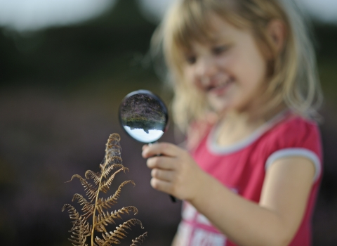 Child Magnifying glass