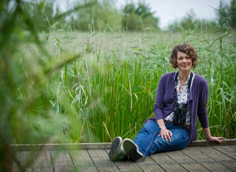 individual membership woman on decking