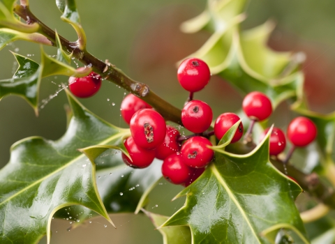 Berries Holly wildlifetrusts_40660830313