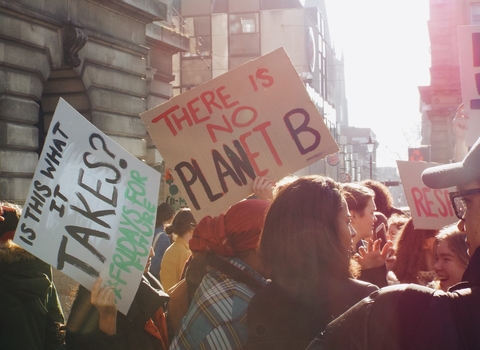 Youth Strike for Climate in Nottingham